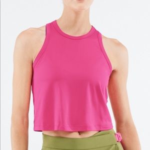 NWT Pink Fabletics Blake Tank in size XS